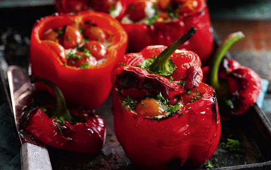 Vegetarian Stuffed Peppers